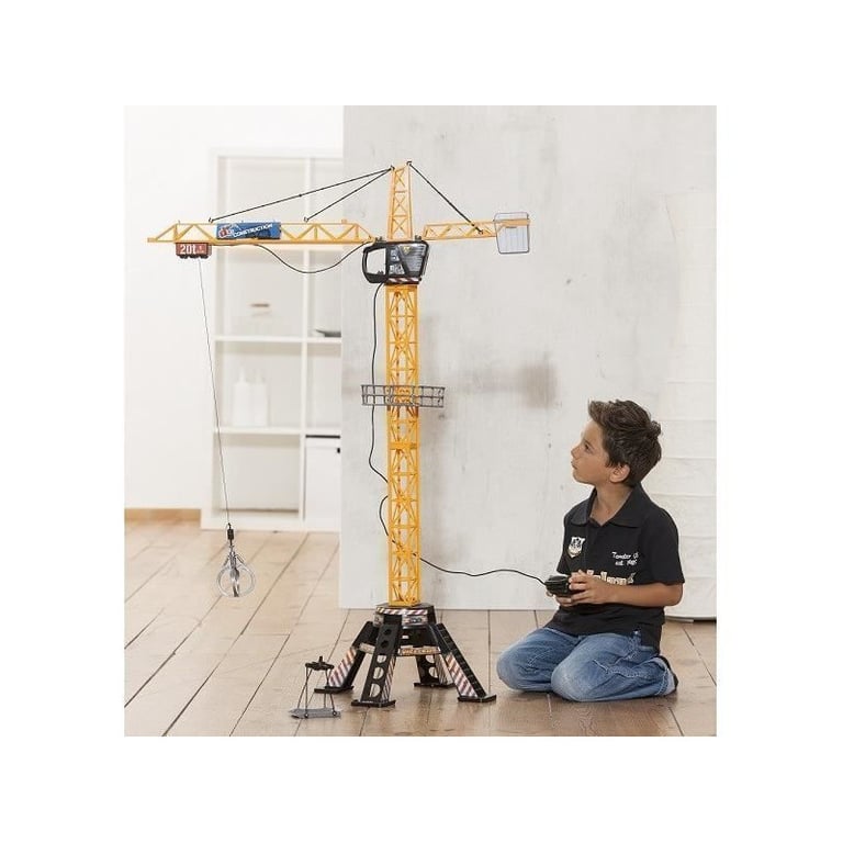 DICKIE Grue filoguidee 120cm jaune Neuf