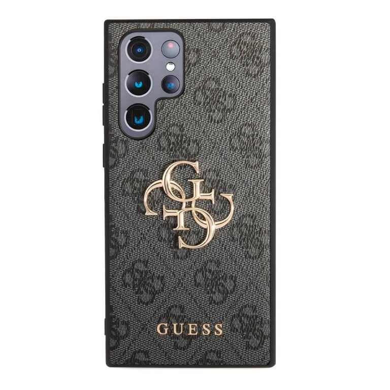 Guess Coque Arrière pour Samsung Galaxy S23 Ultra à Motif 4G Élégant