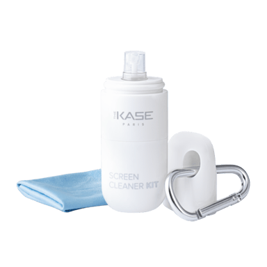 Spray antibacterias 2 en 1 Eco-Clean y kit de limpieza de pantallas de microfibra