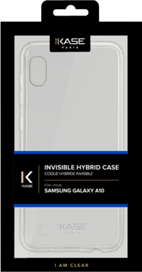 Guscio ibrido invisibile per Samsung Galaxy A10 2019, trasparente