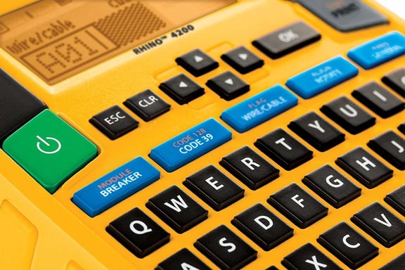 DYMO Rhino 4200 impresora de etiquetas Transferencia térmica Inalámbrico QWERTY