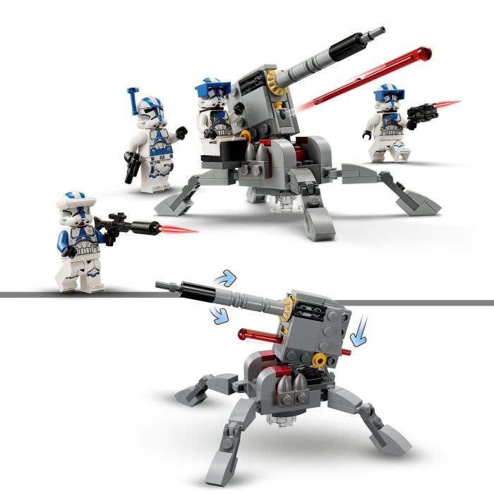 Lego Star Wars Pack De Combat Des Clone Troopers De La 501ème Légion 75345 Lego Le Jeu - vue 5