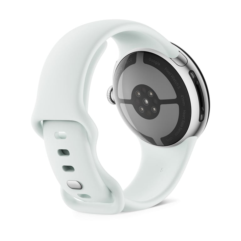Pixel Watch 5 41 mm Bluetooth avec bracelet sport caoutchouc et - vue 7