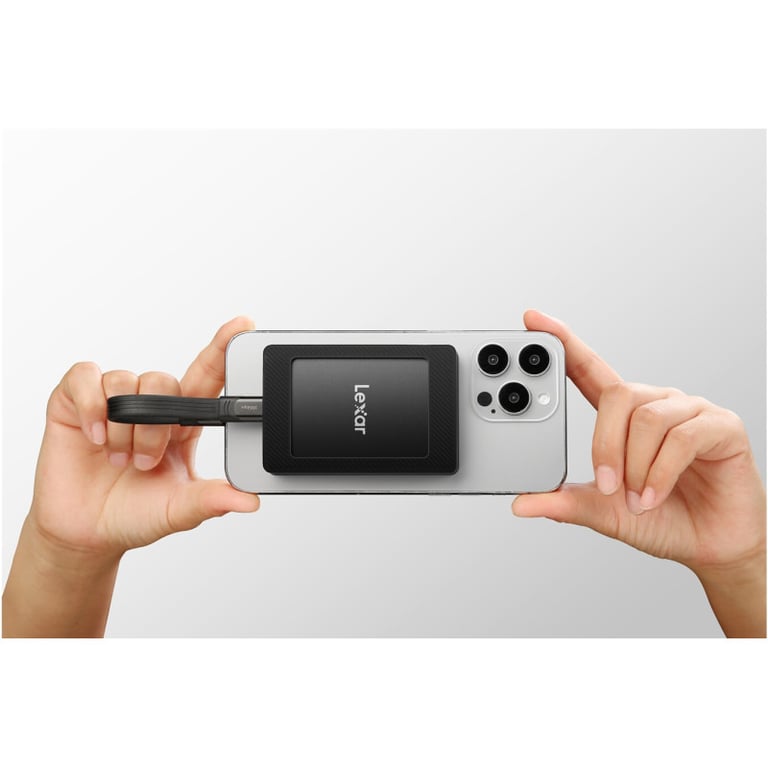 Lexar LSL500M001T-RNBNG lecteur à circuits intégrés externe 1 To USB Type-C USB 3.2 Gen 2x2 Noir - Neuf