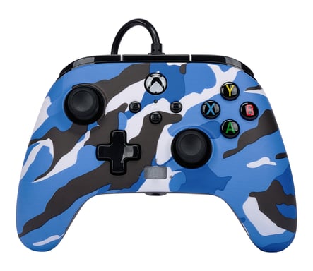 PowerA 1525941-01 accessoire de jeux vidéo Bleu, Camouflage USB Manette de jeu Analogique/Numérique Xbox One, Xbox Series S, Xbox Series X
