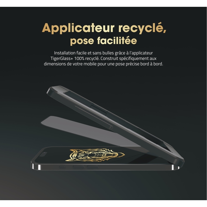 Protecteur D'écran En Verre Trempé Pour IPhone 11 à 16, X - Transparent - Avec Applicateur
