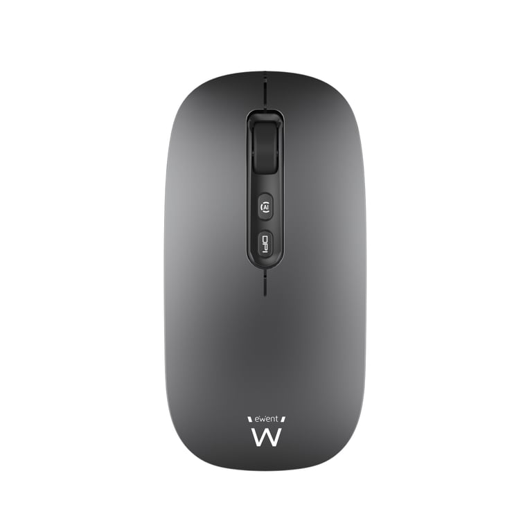 Souris Ewent EW3207 – Ergonomique Ambidextre RF + Bluetooth Optique 1600 DPI 6 Boutons