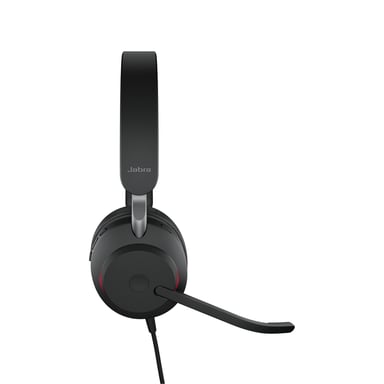 Jabra Evolve2 40 SE Auriculares Alámbrico Diadema Llamadas/Música USB Tipo C Negro
