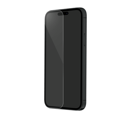 Protecteur d'écran en verre trempé de qualité supérieure pour Apple iPhone 15, transparent