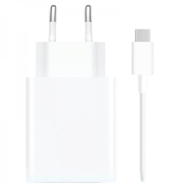 Chargeur Mural Xiaomi 120W HyperCharge Combo pour Smartphone USB-A 120W + Câble - Identification In - Neuf