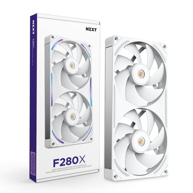 NZXT F280X Boitier PC Ventilateur 14 cm Blanc 1 pièce(s)