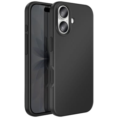 Coque MagSafe en Silicone pour iPhone 17 Anti-Rayures Noir