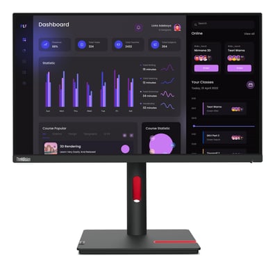 Lenovo ThinkVision T24i-30 - vue 1