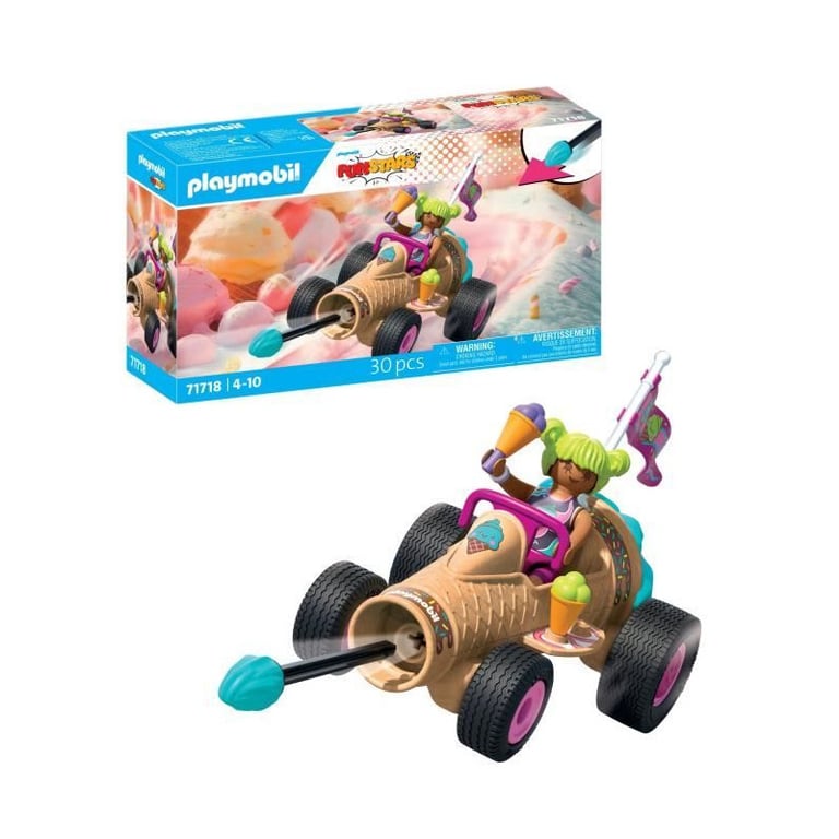 Playmobil 71718 Kart cornet de glace, Funstars - Neuf