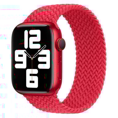 Pulsera hebilla simple trenzada para Apple Watch | 44/45/46/49 mm - Talla 3 - (PRODUCT)RED