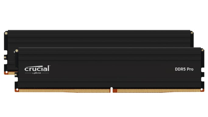 Modulo di memoria Crucial Pro 32 GB 2 x 16 GB DDR5 6000 MHz