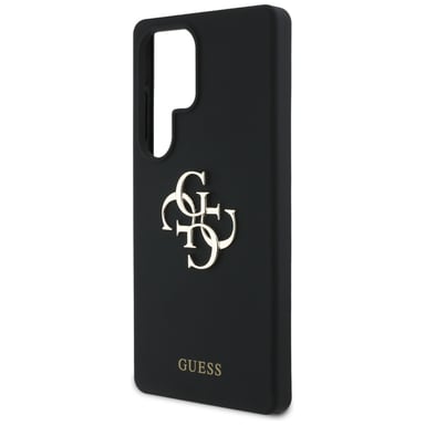 Étui Guess en silicone « Big Logo » pour Samsung Galaxy S25 Ultra, noir