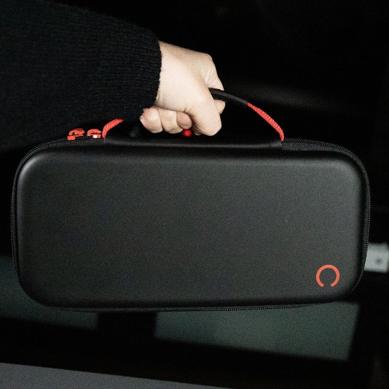 Housse de protection et transport KONIX Console Nintendo Switch 2 Filet rangement accessoires 8 compartiments jeux - vue 4