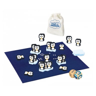 Plouf les Pingouins - Juego de mesa cooperativo para niños