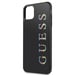 Custodia Guess per iPhone 11 Pro Max logo nero glitterato