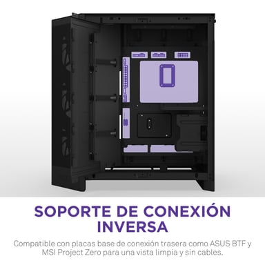 NZXT H9 Flow Midi Tower Negro