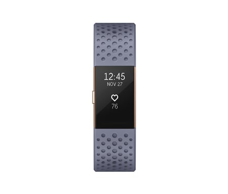 Fitbit Charge 2 OLED Bracelet connecté Or rose - Large