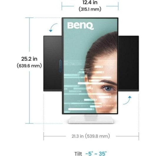 Moniteur BENQ GW2490TC 23.8 FullHD 1920x1080 144Hz USB C 5ms - vue 4