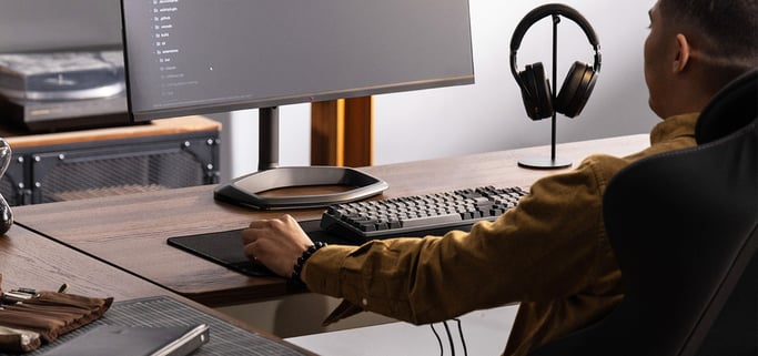 COOLER MASTER MK770 Space Grey Kailh Box V2 rojo