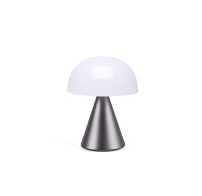 LEXON - Lámpara LED portátil grande - MINA L (GRIS OSCURO)