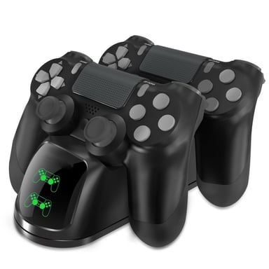 Estación de carga dual compatible con mandos PS4 / PS4 Slim / PS4 Pro