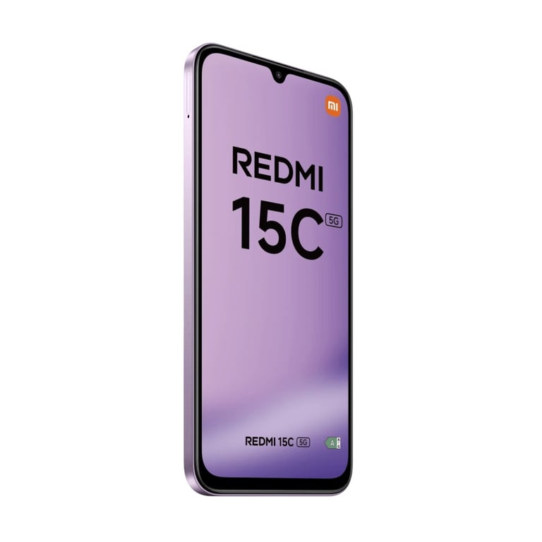 Redmi 15C (5G) 256 Go, Lilas - Neuf