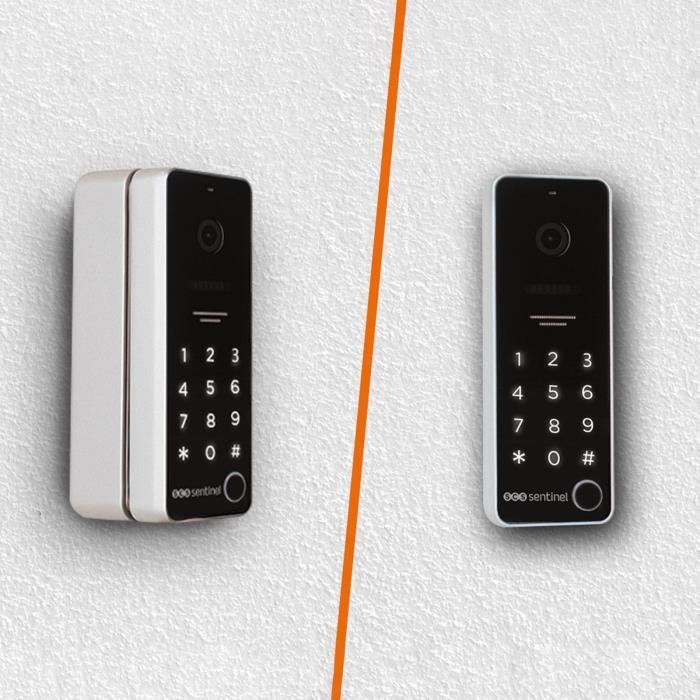 Interphone vidéo connecté avec clavier à code SCS SENTINEL CodeVisio Wi Fi 6 mélodies - vue 2