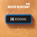 Altavoz Bluetooth Kodak - Resistente al agua IPX6, Potente sonido de 8W, Iluminación RGB, Batería de 5h de duración, Conexión Bluetooth V5.0 - Azul