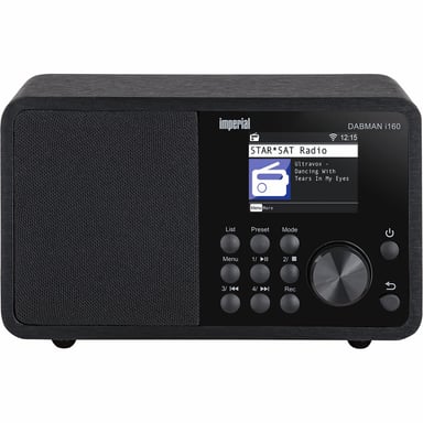 Radio compatta DAB+ / FM / Internet con funzione sveglia DABMAN i160