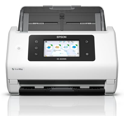 Epson WorkForce DS-800WN Escáner alimentado con hojas 600 x 600 DPI A4 Blanco