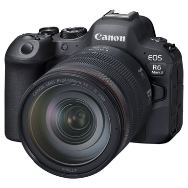 Appareil photo hybride Canon EOS R6 Mark II + RF 24-105mm f/4 L IS USM + Ebook ''20 astuces pour des images qui claquent''