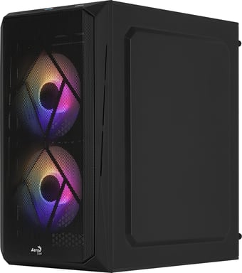 Aerocool CS107V2 Mini Torre Centrale Nero