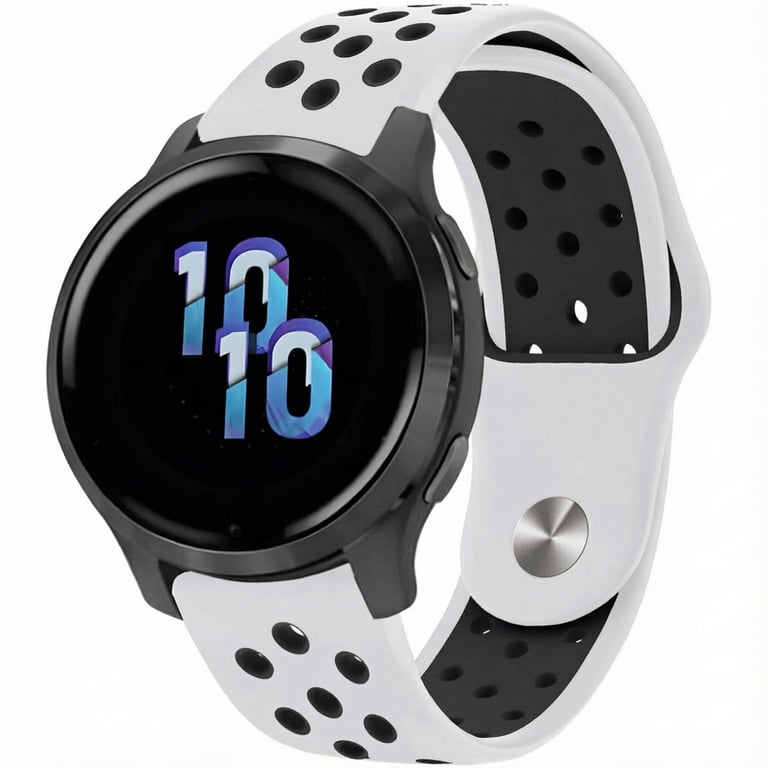 Bracelet sport 22mm en silicone bicolore - vue 4