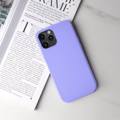 Guscio in morbido silicone gel antiurto per Apple iPhone 12/12 Pro, viola