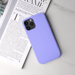 Guscio in morbido silicone gel antiurto per Apple iPhone 12/12 Pro, viola