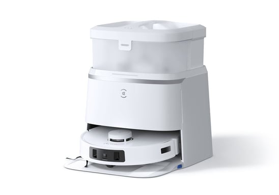 Ecovacs DEEBOT T30 PRO OMNI Robot Aspirador, Blanco y Plata