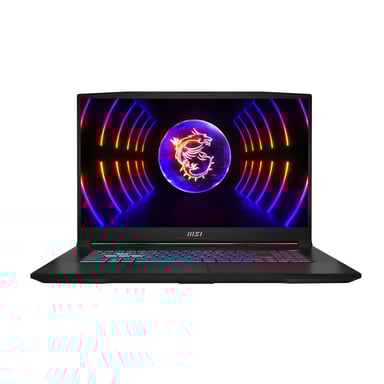 MSI Katana 17 B13VFK-1046XFR Intel® Core™ i5 i5-13420H Ordinateur portable 43,9 cm (17.3'') Full HD 16 Go DDR5-SDRAM 512 Go SSD NVIDIA GeForce RTX 4060 Wi-Fi 6E (802.11ax) DOS gratuit Noir