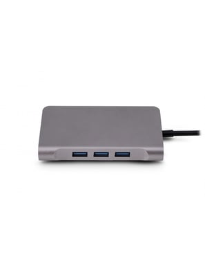 Urban Factory TCM16UF Docking Station Wired USB 3.2 Gen 1 (3.1 Gen 1) Type-C Grigio