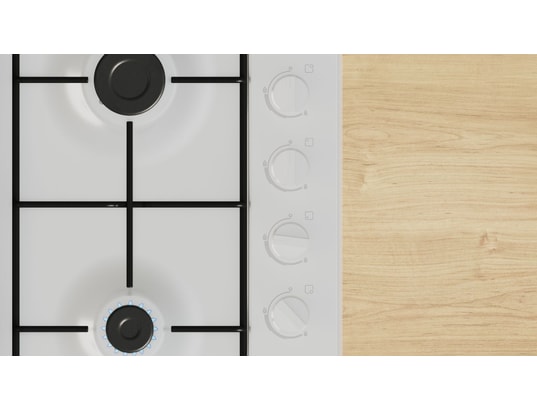 BOSCH Table de cuisson gaz 4 bruleurs PBP6B2K80 - vue 7