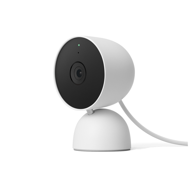 Caméra de surveillance connectée Google Nest Cam intérieure Blanc 2021