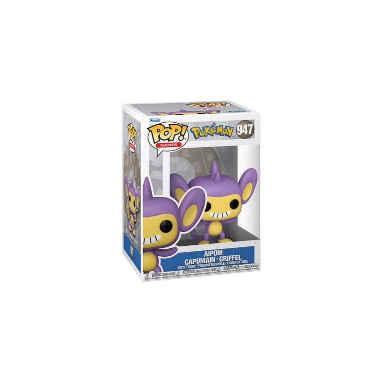 Funko Pokémon POP! Aipom EMEA 9 cm - vue 3
