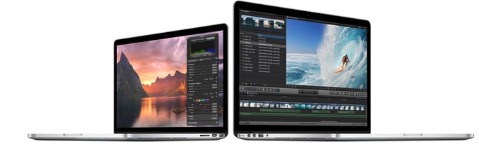 Apple MacBook Pro 15'' Retina Portátil 39,1 cm (15,4'') Intel® Core? i7 8 GB DDR3-SDRAM 256 GB Flash Mac OS X Mavericks Plata