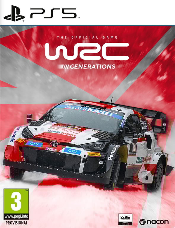 Jeu de course WRC WRC Generations 750 km de spéciales Nouveaux véhicules hybrides PS5 - vue 2