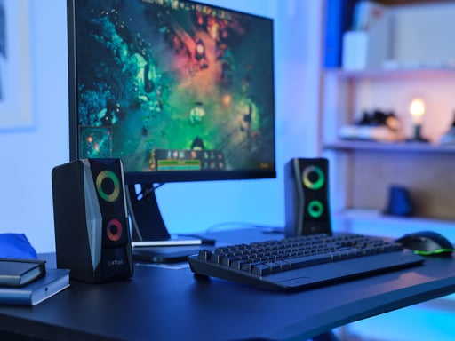 Trust GXT 606 JAVV Negro Alámbrico 12 W