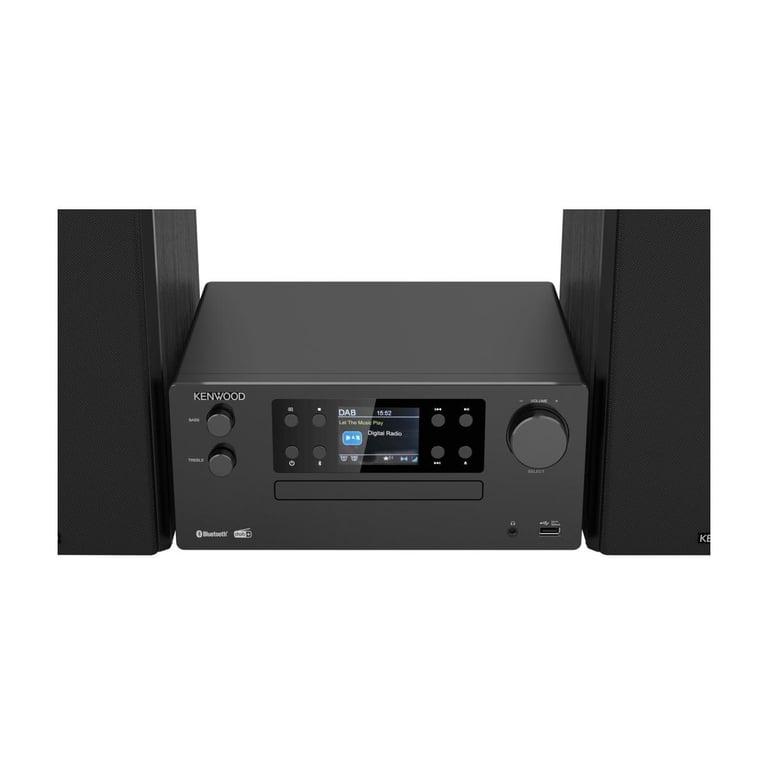 Micro-Chaîne Kenwood M-925DAB – 2x50W, Bluetooth, DAB+ - vue 3